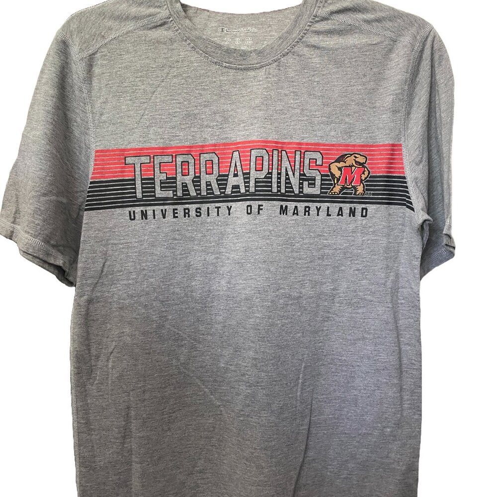 UMD University of Maryland College Park Terrapins Champion Tee Shirt, Small
